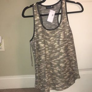Black and gold tank top! Never worn!